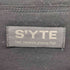 サイトバイヨウジヤマモト syte by Yohji Yamamoto 24AW SOFT JERSEY BORO APPLIQUE SIDE SLIT LONG-SLEEVED T-SHIRT メンズ JPN:3