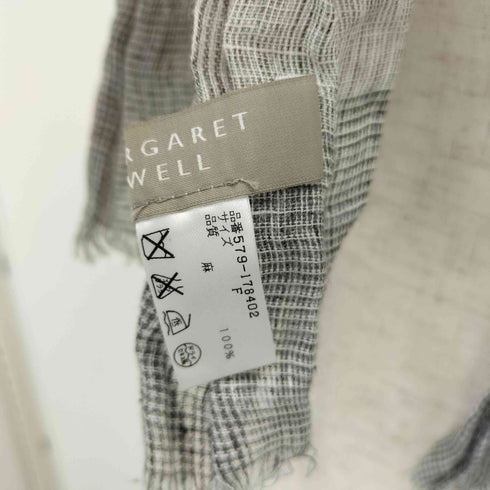 マーガレットハウエル MARGARET HOWELL リネンストール メンズ FREE