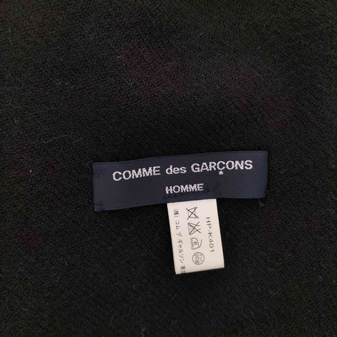コムデギャルソンオム COMME des GARCONS HOMME ウール100 フリンジマフラー メンズ