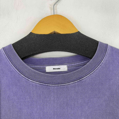 ペルーシュ Perushu ヴィンテージライクロックTシャツ メンズ JPN:L