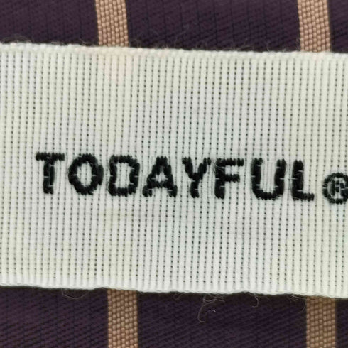 トゥデイフル TODAYFUL カラーレスストライプシャツ レディース FREE