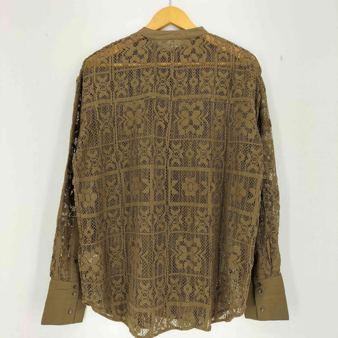 トゥデイフル TODAYFUL 22ss Block Lace Shirts レースシャツ レディース FREE