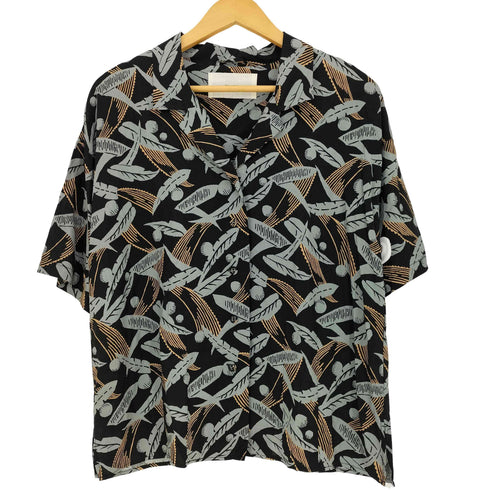 トゥデイフル TODAYFUL 20SS Boyfriend Leaf Shirts リーフ オープンカラーシャツ レディース FREE