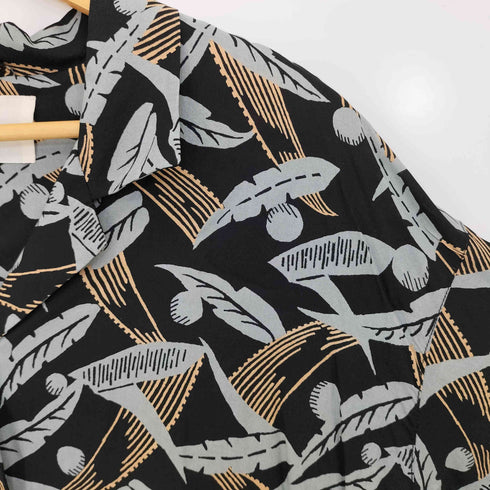 トゥデイフル TODAYFUL 20SS Boyfriend Leaf Shirts リーフ オープンカラーシャツ レディース FREE