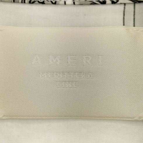 アメリ AMERI 21ss MEDI MALAGA OVER SHIRT マラガ オープンカラーシャツ レディース JPN:M