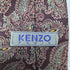 ケンゾーパリス KENZO PARIS ペイズリー柄 リネン ネクタイ メンズ