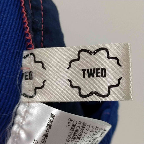 TWEO 異素材ハーフパンツ レディース 1