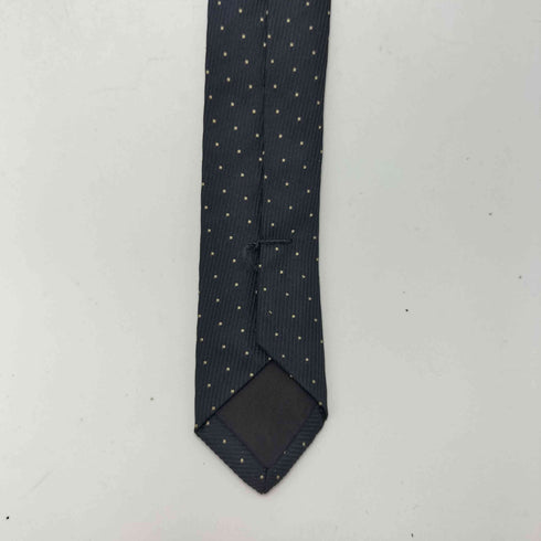 コムデギャルソンオム COMME des GARCONS HOMME 90S 金タグ ドット柄 リネン ネクタイ メンズ