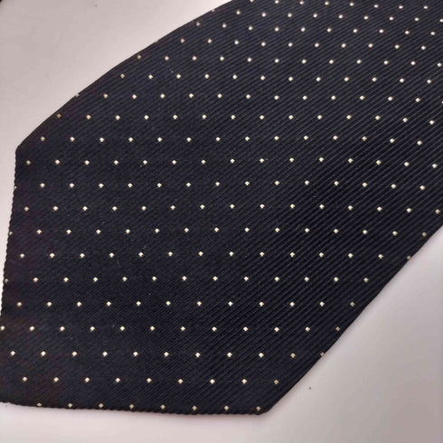 コムデギャルソンオム COMME des GARCONS HOMME 90S 金タグ ドット柄 リネン ネクタイ メンズ