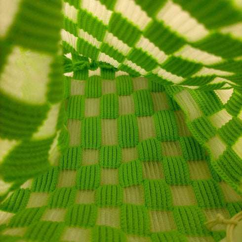 LASTFRAME SHEER ICHIMATSU MARKET BAG SMALL レディース