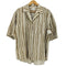 ロクビューティーアンドユースユナイテッドアローズ 6 BEAUTY & YOUTH UNITED ARROWS STRIPE PRINT SHORT SLEEVE SHIRT ストライプ プリント 半袖シャツ レディース JPN:M