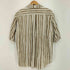 ロクビューティーアンドユースユナイテッドアローズ 6 BEAUTY & YOUTH UNITED ARROWS STRIPE PRINT SHORT SLEEVE SHIRT ストライプ プリント 半袖シャツ レディース JPN:M
