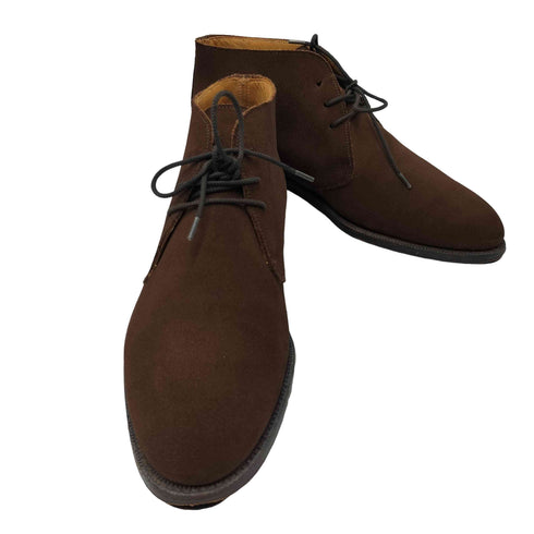 バーニーズニューヨーク BARNEYS NEWYORK CHEANEY 別注 スウェード レザー チャッカ ブーツ メンズ 8