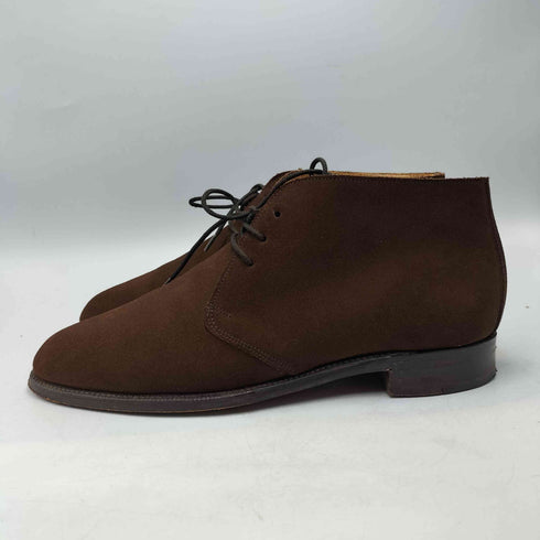 バーニーズニューヨーク BARNEYS NEWYORK CHEANEY 別注 スウェード レザー チャッカ ブーツ メンズ 8