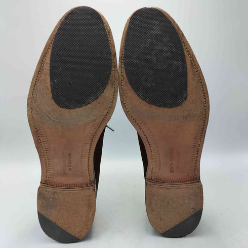 バーニーズニューヨーク BARNEYS NEWYORK CHEANEY 別注 スウェード レザー チャッカ ブーツ メンズ 8
