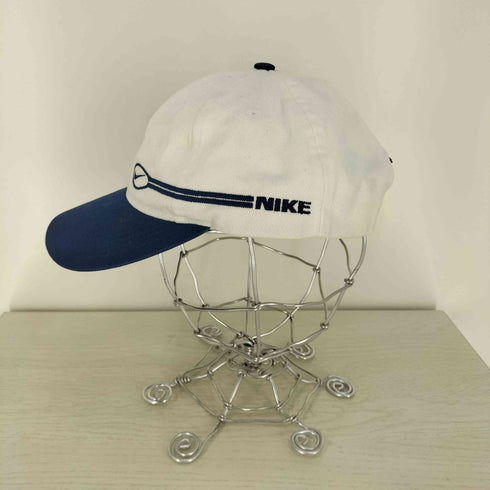 ナイキ NIKE ロゴ刺繍 2トーン スナップバック 6パネルキャップ メンズ