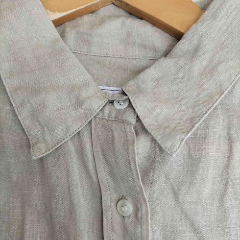 スローブイエナ SLOBE IENA European Linen レギュラーシャツ レディース JPN:36