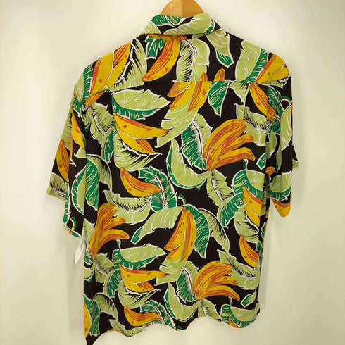 サンサーフ SUN SURF ISLAND BANANA 洋柄レーヨンアロハシャツ メンズ JPN:M