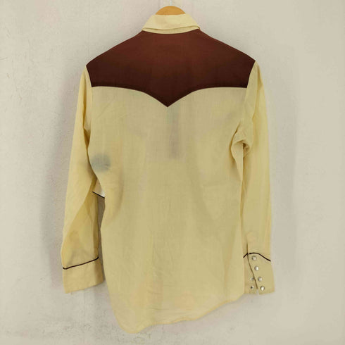 ギャップ Gap USA製 OLD スマイルポケットウエスタンシャツ メンズ import:M