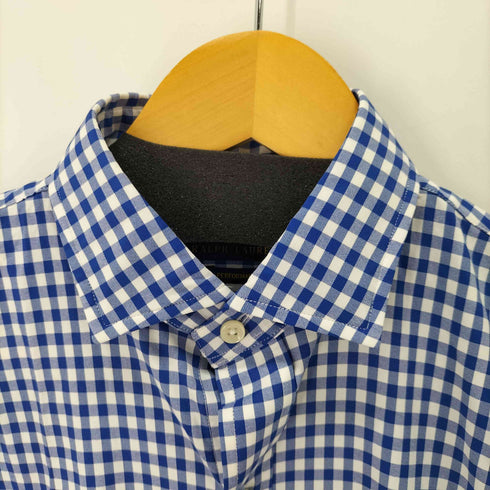 ポロラルフローレン POLO RALPH LAUREN スモールポニー刺繍 ギンガムチェック L/S シャツ メンズ JPN:S