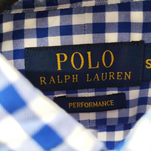 ポロラルフローレン POLO RALPH LAUREN スモールポニー刺繍 ギンガムチェック L/S シャツ メンズ JPN:S
