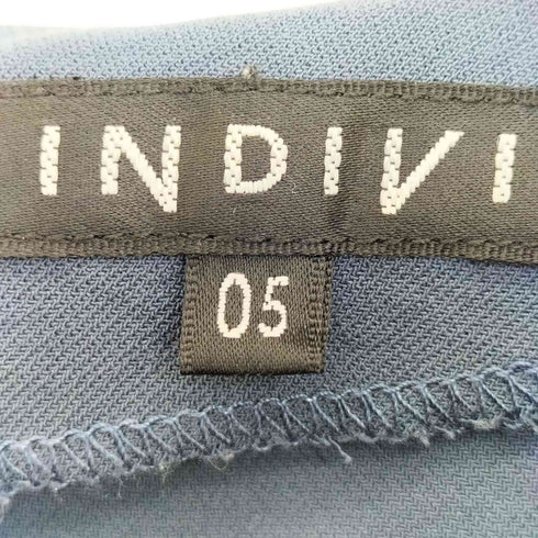 インディヴィ INDIVI エフォートレス オーバーブラウス レディース 05