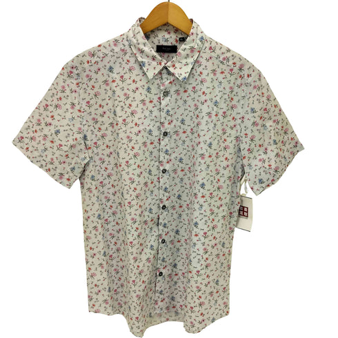 ポールスミスロンドン Paul Smith LONDON 小花柄 総柄 S/S レギュラーカラー シャツ メンズ import:XL