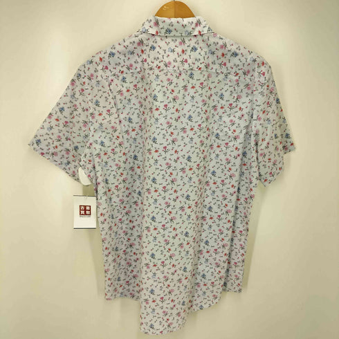 ポールスミスロンドン Paul Smith LONDON 小花柄 総柄 S/S レギュラーカラー シャツ メンズ import:XL