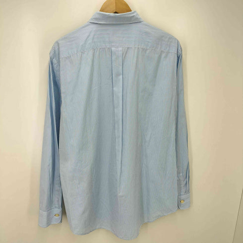 ポールスミス Paul Smith ミックスパターン ストライプ ワークシャツ メンズ import:XL