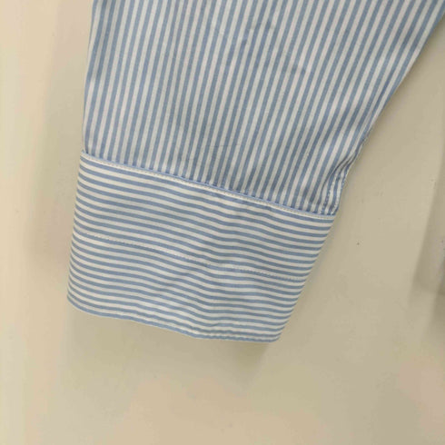 ポールスミス Paul Smith ミックスパターン ストライプ ワークシャツ メンズ import:XL