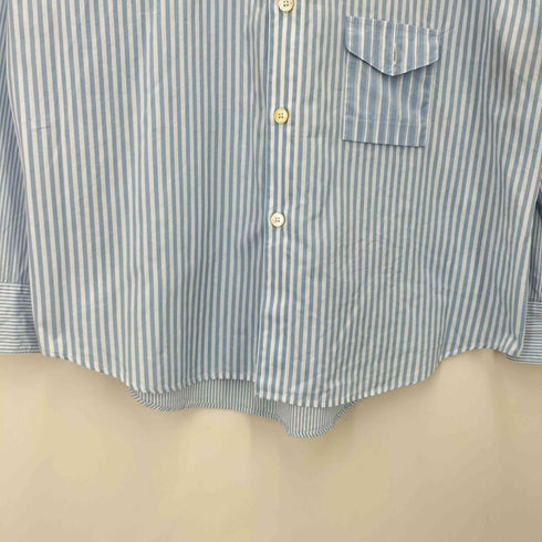 ポールスミス Paul Smith ミックスパターン ストライプ ワークシャツ メンズ import:XL