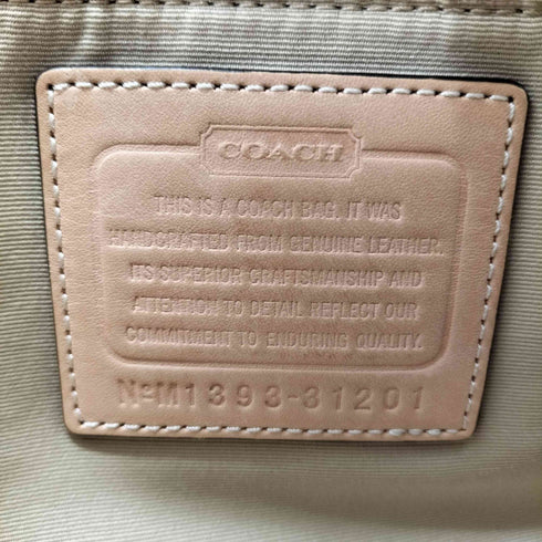 コーチ COACH ポーチ付き 2WAY レザーショルダーバック レディース