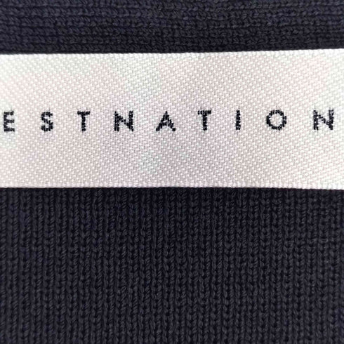 エストネーション ESTNATION ペプラム ノースリーブ ニット レディース JPN:38