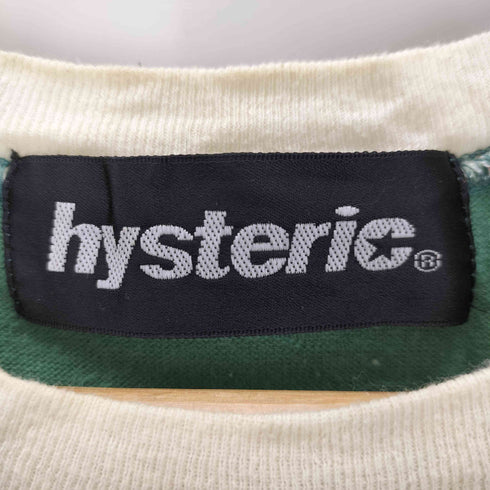 ヒステリック HYSTERIC アーチロゴ ラグランリンガーTシャツ レディース