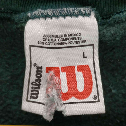 ウィルソン Wilson 00S メキシコ製 ワンポイントロゴラグランスウェット メンズ import:L