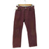 アーペーセー A.P.C. 赤耳 ワインレッドスキニーデニム レディース 29