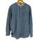 トミージーンズ tommy jeans ノーカラーデニムシャツ メンズ