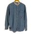 トミージーンズ tommy jeans ノーカラーデニムシャツ メンズ