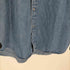 トミージーンズ tommy jeans ノーカラーデニムシャツ メンズ