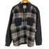 サノバチーズ SON OF THE CHEESE Half Zip Panel Check Shirt メンズ JPN:L