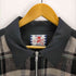 サノバチーズ SON OF THE CHEESE Half Zip Panel Check Shirt メンズ JPN:L