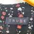 TRUBE 花柄ギャザーワンピース レディース