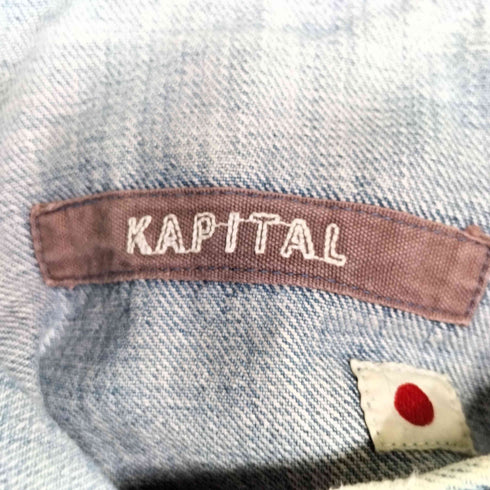 キャピタル KAPITAL KIRO HIRATA デニムベイカーパンツ レディース JPN:0