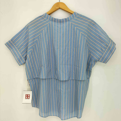 グリーンレーベルリラクシング GREEN LABEL RELAXING バックフレア スキッパー ブラウス レディース ONE SIZE