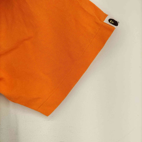 アベイシングエイプ A BATHING APE アーチロゴプリントクルーネックTシャツ メンズ JPN:XL