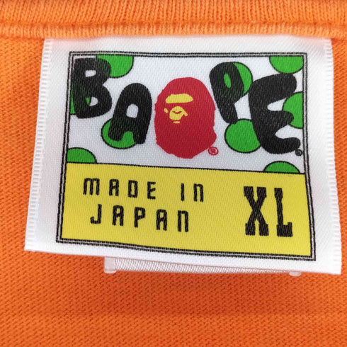 アベイシングエイプ A BATHING APE アーチロゴプリントクルーネックTシャツ メンズ JPN:XL