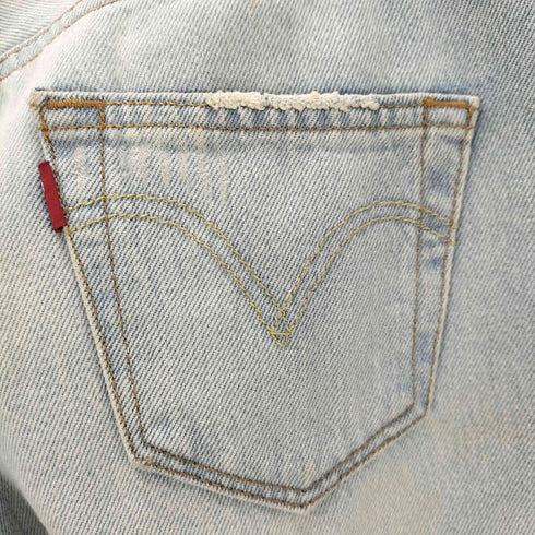 リーバイス Levis 501 ボタンフライダメージデニム レディース W25