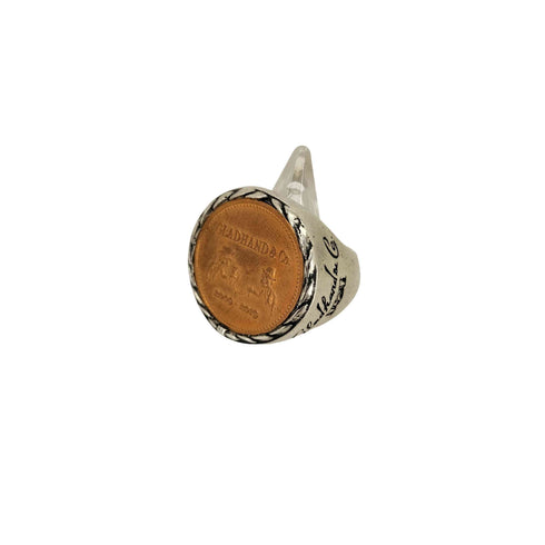 グラッドハンド GLADHAND MEDAL RING 10th ANNIVERSARY メンズ 15号