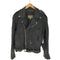 ASH CREEK TRADING NEVER MIND THEBOLLOCKS ロックバンド バックプリント ダブル ライダース ジャケット メンズ import:L