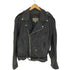 ASH CREEK TRADING NEVER MIND THEBOLLOCKS ロックバンド バックプリント ダブル ライダース ジャケット メンズ import:L